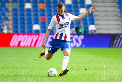 Bartosz Jaroch przenosi się z Podbeskidzia Bielsko-Biała do Znicza Pruszków (fot. tspodbeskidzie.pl)