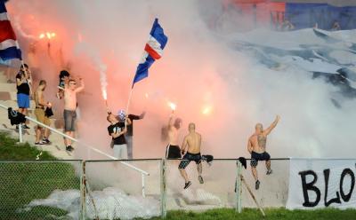 FOTOGALERIA: Polonia Przemyśl - Czarni Jasło 1-2 [KIBICE]