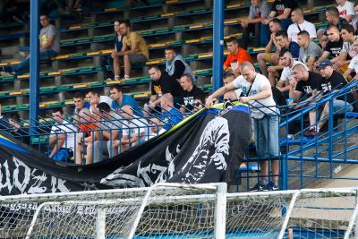 Tym razem kibice Stali Sanok nie mieli powodów do radości (fot. Tomasz Sowa)