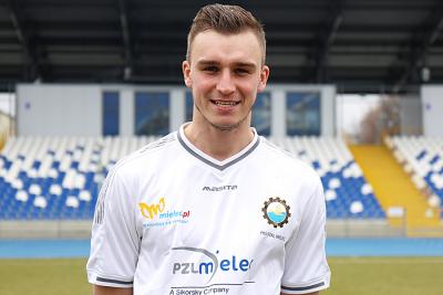 Sebastian Zalepa, bohater Stali Mielec w meczu z GKS-em Tychy (fot. stalmielec.com)