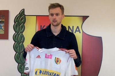 Ostatnim klubem Sebastiana Kosiorowskiego była Korona Kielce (fot. Korona TV)