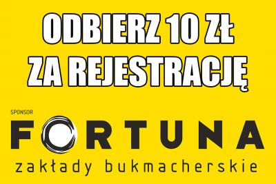 Odbierz darmowe 10 zł w Fortunie. Bez wpłat!