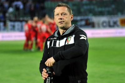 Dariusz Banasik wcześniej pracował z piłkarzami pierwszoligowego Zagłębia Sosnowiec (fot. zaglebie.eu)
