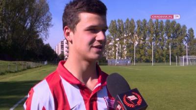Marcin Szymczak (na zdjęciu) w poprzedniej rundzie grał w Sole Oświęcim (fot.cracovia.pl)