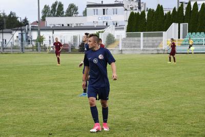 Kacper Sadłocha został zgłoszony do kadry pierwszoligowej Stali Mielec. Na zdjęciu w kadrze Podkarpacia (fot. Jacek Żarów / Gmina Boguchwała