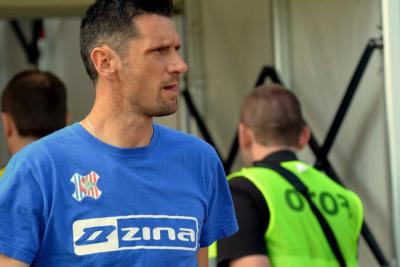 Na zdjęciu Tadeusz Krawiec, były trener Stali Rzeszów, a obecny Alitu Ożarów (sandomierz24.info)