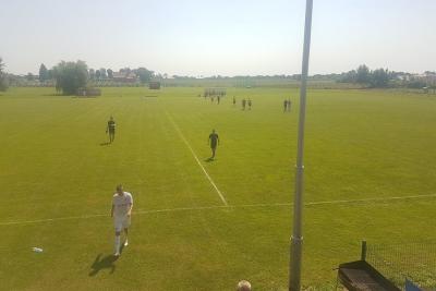W ponad trzydziestostopniowym upale Wólczanka Wólka Pełkińska uporała się z KS Wiązownica aż 7-0.fot. własne