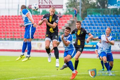 Karpaty Krosno przegrały z Siarką Tarnobrzeg 0-3. (fot. Karol Słomka/Karpaty Krosno)