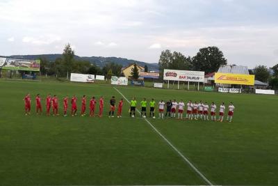 Rzemieślnik Pilzno nie pozostawił złudzeń ekipie Orła Przeworsk. Gospodarze wygrali 3-0. (fot. Orzeł Przeworsk)