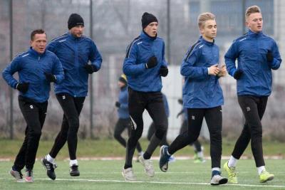 Jan Pelc na testach w Motorze Lublin