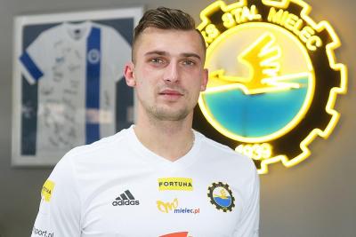 Pater Dungiel podpisał kontrakt ze Stalą Mielec (fot. Stal Mielec)