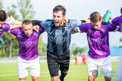 Karpaty Krosno zaczęły rok 2019 od zwycięstwa. Pokonali Przełom Besko. (fot. Karol Słomka/Karpaty Krosno)
