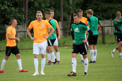 Tomasz Żyliński (po prawej) po roku opuszcza Stal Stalowa Wola. (fot.własne)