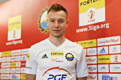 Maciej Urbańczył dołączył do Stali Mielec. (fot. Stal Mielec)
