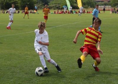 Mateusz Szafran (po lewej) został powołany do kadry U-15. 