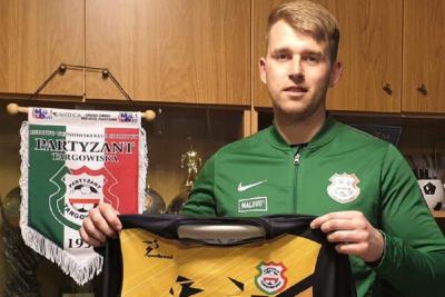 Szymon Sieniawski to drugi transfer Partyzanta Targowiska w przerwie zimowej. (fot. Partyzant Targowiska)