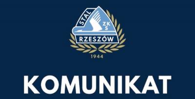 Oświadczenie Stali Rzeszów S.A.