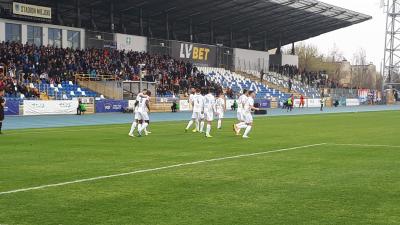 PGE Stal Mielec wygrała z Rakowem Częstochowa. (fot. Stal Mielec)