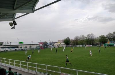 Stal Stalowa Wola wygrała z Olimpią Elbląg. (fot. Adrian Kura)