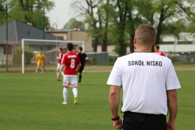 Sokół Nisko przegrał bardzo ważny mecz z Legionem Pilzno. (fot. Natalia Styś)