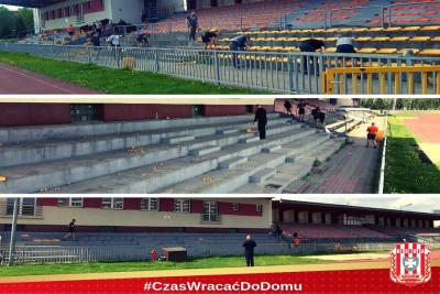 Czy Apklan Resovia w sezonie 2019/20 będzie grać na stadionie przy ul. Wyspiańskiego 22? (fot. Apklan Resovia)