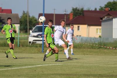 Dominik Chromiński (na zdjęciu) zdobył drugą bramkę w tym spotkaniu (fot. Radek Kuśmierz)