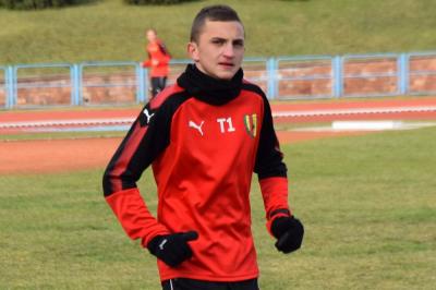 Damian Krążek trenuje z Apklan Resovią. (fot. Korona Kielce)