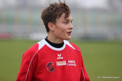 Karol Gardzielewicz pojawił się na treningu Stali Rzeszów (fot. Radosław Łogusz)
