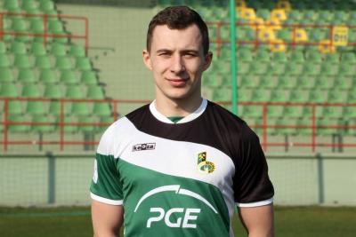 Stalówka sprawdza Adama Nowaka (fot. GKS Bełchatów)