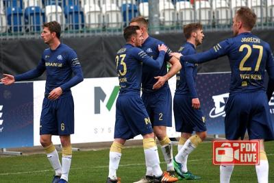Stal Rzeszów wygrała z Partizanem Bardejov w meczu towarzyskim (fot. Radosław Kuśmierz)