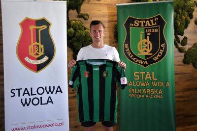 Filip Wójcik najbliższe dwa lata spędzi w Stalówce (fot. Stal Stalowa Wola PSA)