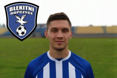 Michał Ogrodnik wrócił do Błękitnych (fot. Błękitni Ropczyce)