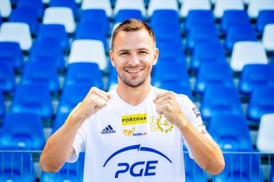 Martin Dobrotka nowym kapitanem PGE Stali Mielec. (fot. Stal Mielec)