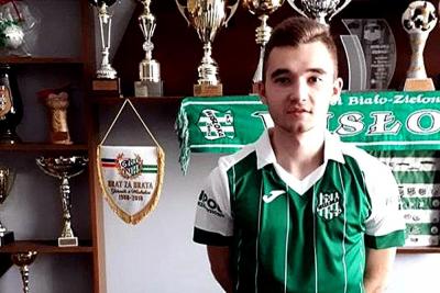 Dawid Stypa został piłkarzem Legionu Pilzno (fot. Wisłoka Dębica)