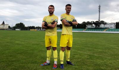 Michał Szularz oraz Dawid Ziobro zagrają w Izolatorze Boguchwała (fot. Izolator Boguchwała)
