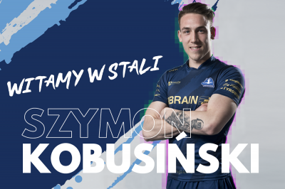 Szymon Kobusiński wrócił w rodzinne strony (fot. Stal Rzeszów)
