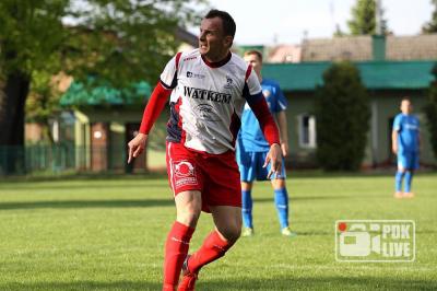 Tomasz Walat zdobył kolejnego gola dla Watkem Korony Rzeszów (fot. Radosław Kuśmierz)