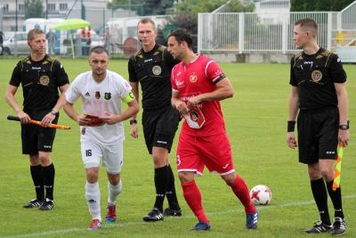 Stal Stalowa Wola rok temu wygrała 3-0 Widzewem Łódź na Izo Arenie w Boguchwale. (fot. Radosław Kuśmierz)