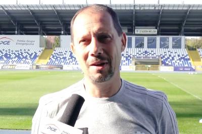 Dariusz Marzec twierdzi, że mecz z Radomiakiem Radom to był wypadek przy pracy. (fot. Stal Mielec)