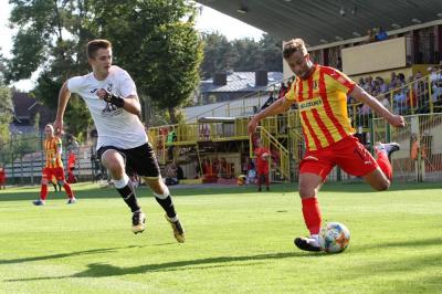 Korona II Kielce wróciła na fotel lidera 3 ligi gr. IV. (fot. Korona Kielce)