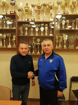 Jacek Sowa został nowym trener Strugu Tyczn, foto. Strug SZiK Tyczyn