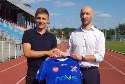 Urodzony w Jaśle pomocnik może zagrać w Wiśle Puławy (fot. SKS Wisła Sandomierz)