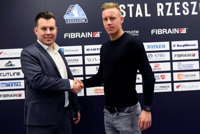 Marcel Kotwica podpisał kontrakt ze Stalą (fot. Stal Rzeszów)