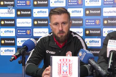 Na zdjęciu Szymon Grabowski, trener Resovii.