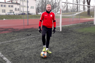 Bartłomiej Wasiluk został piłkarzem Apklan Resovii. (fot. Resovia)