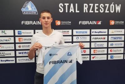 Kacper Durda będzie grał w Wólczance Wólka Pełkińska. (fot. Stal Rzeszów)