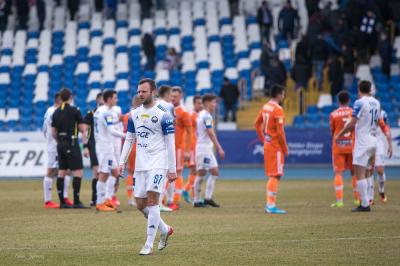Adrian Paluchowski liczy, że rozgrywki wrócą do gry w maju. (fot. Stal Mielec)