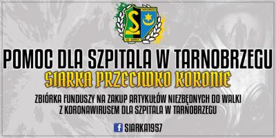 Zbiórka: Siarka przeciwko koronie (fot. Profil kibiców klubu)