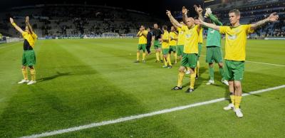 MSK Żilina w 2010 roku grała w fazie grupowej Ligi Mistrzów z Olympique Marsylia, Chelsea Londyn i Spartakiem Moskwa (fot. mskzilina.sk)