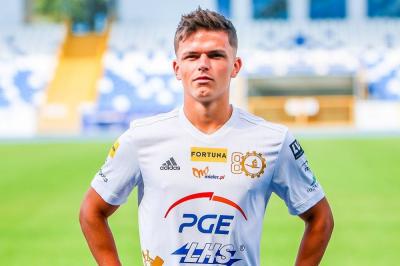 Szymon Stasik to odkrycie tegorocznego sezonu Fortuna 1 Ligi. (fot. Stal Mielec)